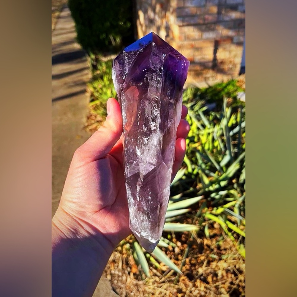 Massive 7 inch RAW amethyst root (dragons tooth)